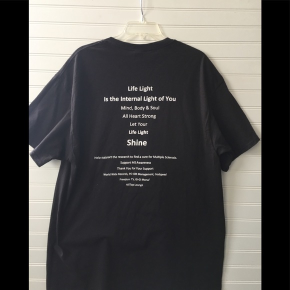 Multiple Sclerosis Awareness Black Short Sleeve - Picture 4 of 6